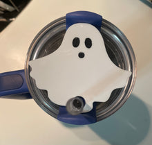 Load image into Gallery viewer, Ghost Stanley Quencher H2.0 Name Plate Tag |Tumbler Topper - 40 oz only