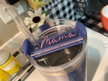 Load image into Gallery viewer, Stanley Quencher H2.0 Name Plate Tag |Tumbler Topper - 40 oz or 30 oz