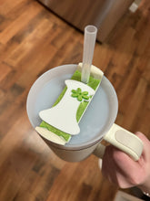 Load image into Gallery viewer, Groovy Retro Initial Tumbler Topper Name Plate
