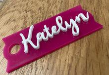 Load image into Gallery viewer, Stanley Quencher H2.0 Name Plate Tag |Tumbler Topper - 40 oz or 30 oz