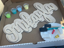 Load image into Gallery viewer, Kids DIY Name Paint Kit