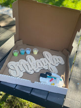 Load image into Gallery viewer, Kids DIY Name Paint Kit
