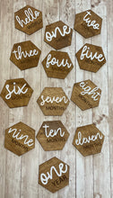 Load image into Gallery viewer, Baby Name Announcement & Milestone Marker Combo!