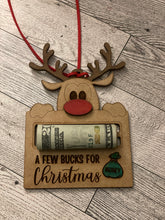Load image into Gallery viewer, Money Holder Christmas Ornament - A Few Bucks for Christmas
