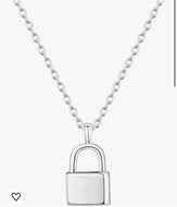 Lock Stainless Steel Necklace