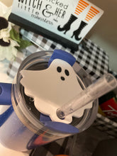 Load image into Gallery viewer, Ghost Stanley Quencher H2.0 Name Plate Tag |Tumbler Topper - 40 oz only
