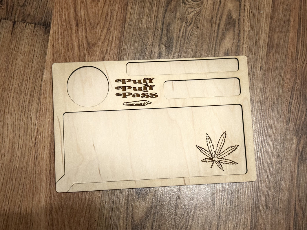 Personalized Rolling Tray - Weed - Marijuana