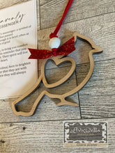 Load image into Gallery viewer, Cardinal Story Card Ornament - Heavenly Messenger
