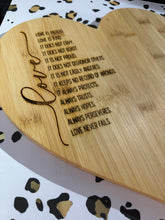 Load image into Gallery viewer, Heart Shaped Charcuterie Board | Serving Board | Personalized

