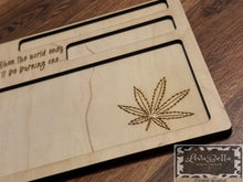 Load image into Gallery viewer, Personalized Rolling Tray - Weed - Marijuana
