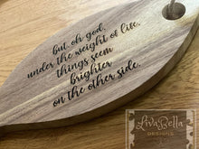 Load image into Gallery viewer, Big Eyed Fish Inspired DMB Serving Board, Christmas Gift, Birthday Gift, Anniversary Gift, Charcuterie, Desserts
