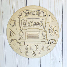 Load image into Gallery viewer, DIY Back to School Sign Board Box
