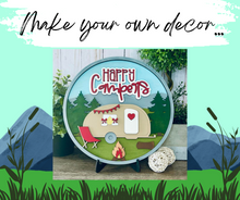 Load image into Gallery viewer, DIY Happy Campers Sign Board Box
