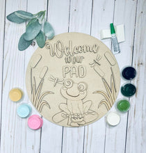 Load image into Gallery viewer, DIY Welcome to our Pad Sign Board Box
