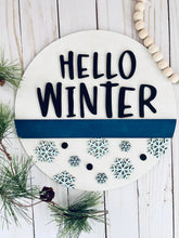 Load image into Gallery viewer, DIY Hello Winter Sign Board Box
