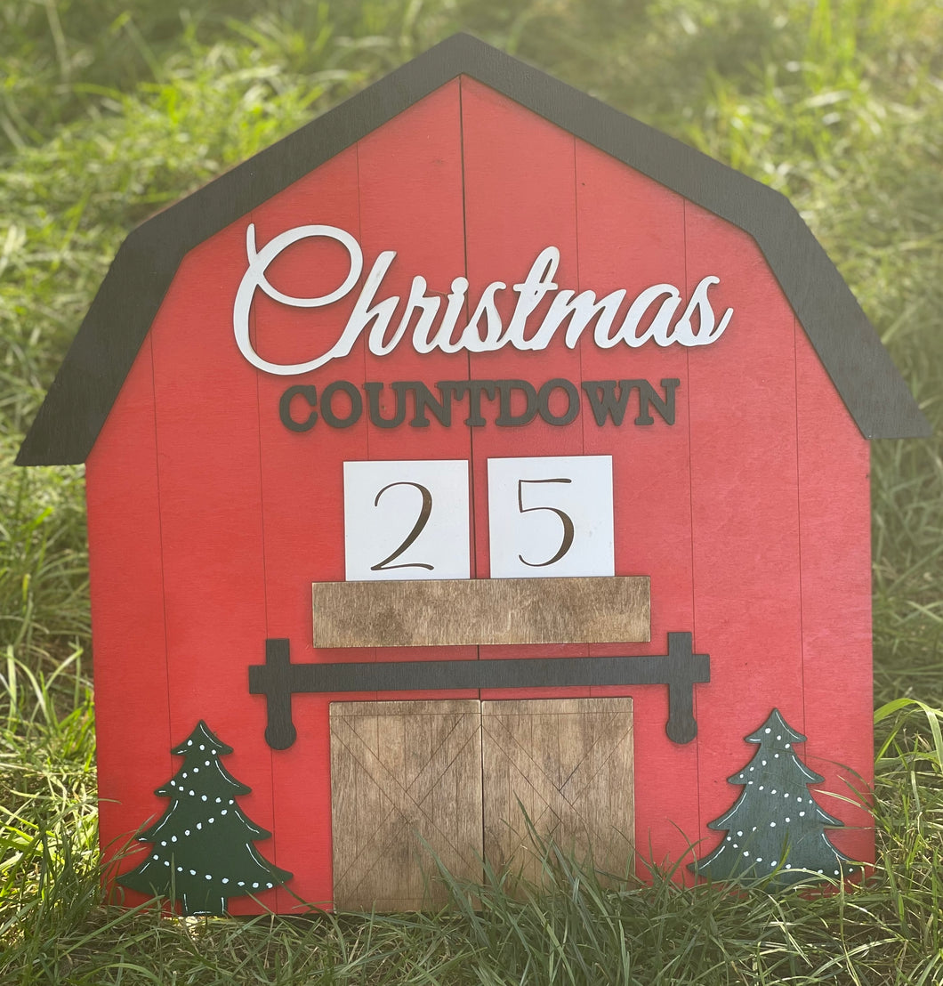 Christmas Barn Countdown
