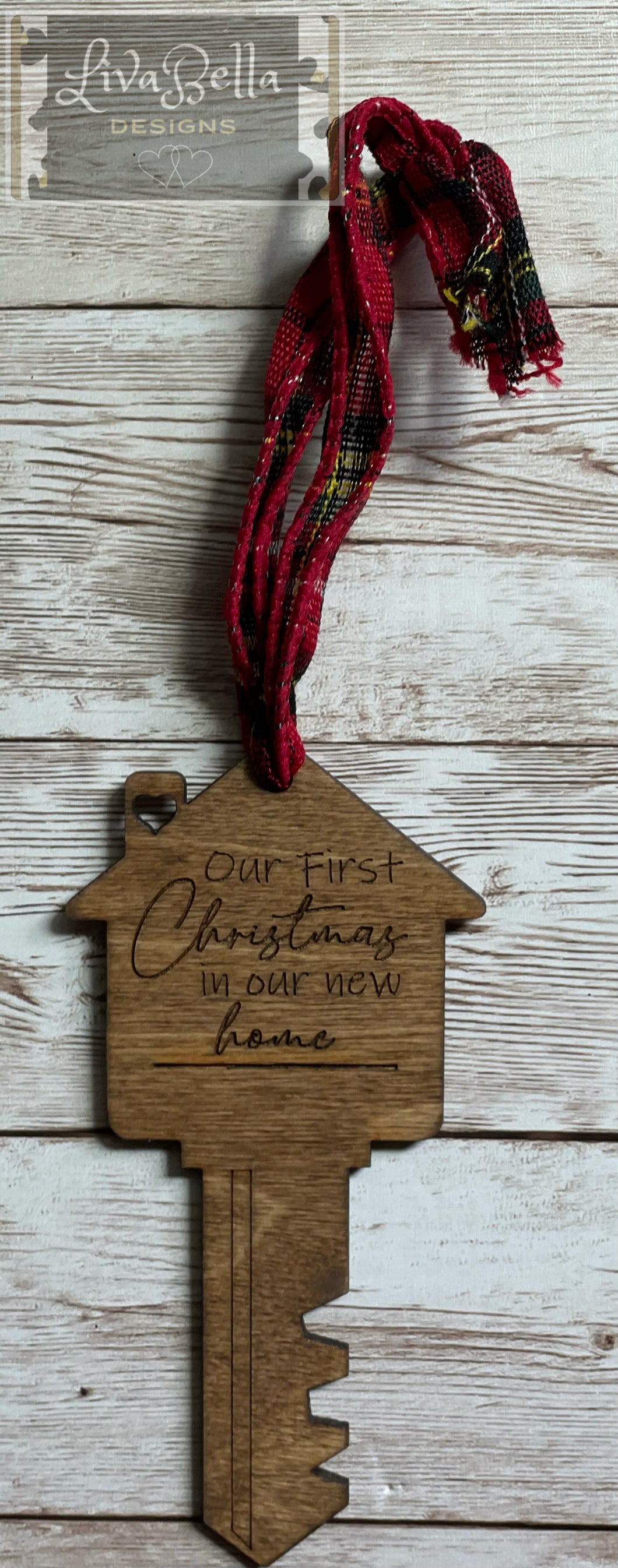 New Home Key Ornament - Personalized