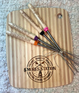 S’Mores Sticks set of 4 with engraved sayings