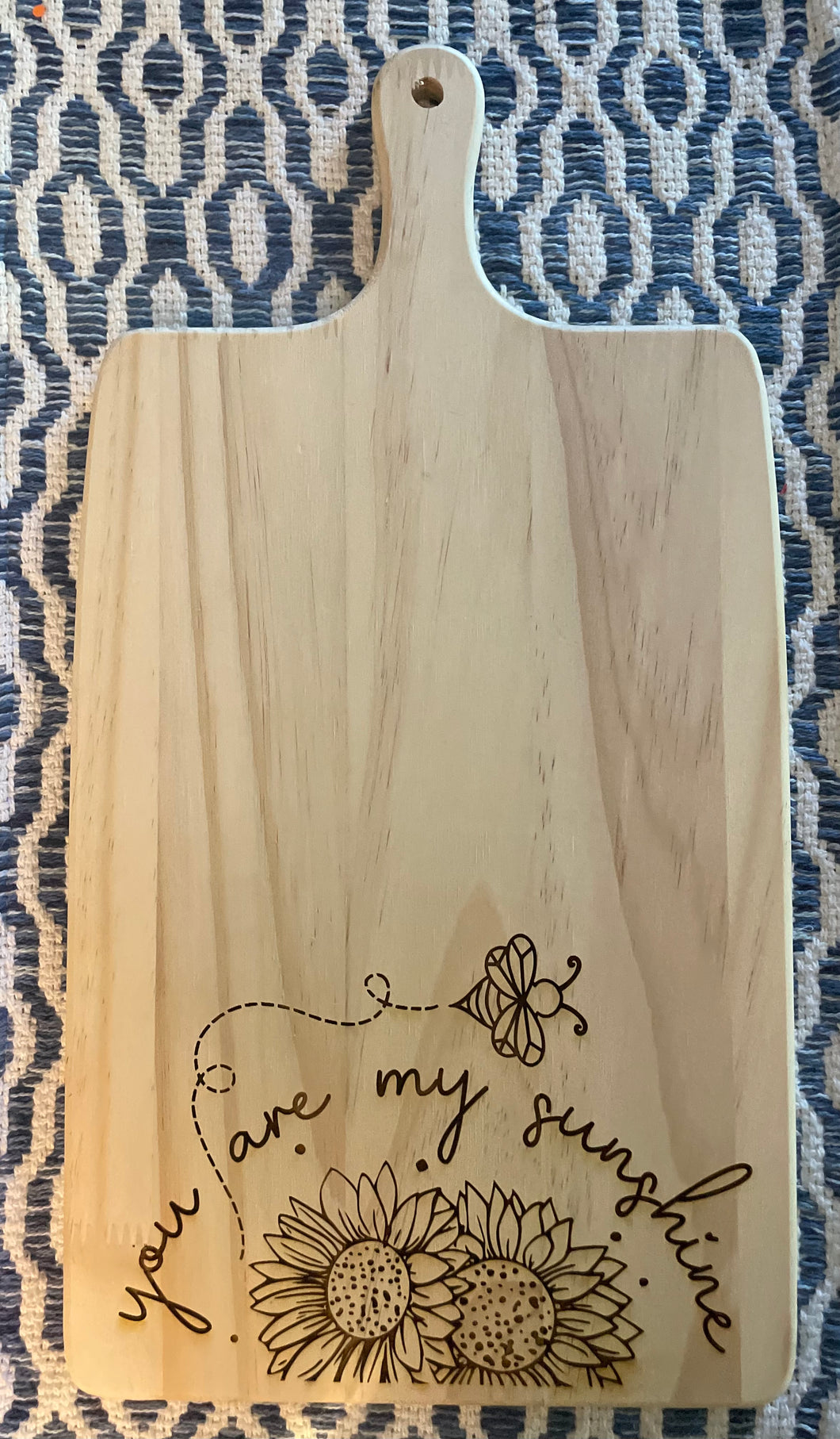 You are my sunshine - pine Serving Board
