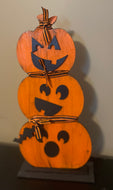 Small Stacking Jack-o-lantern Pumpkins