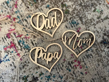 Load image into Gallery viewer, Birch Wooden Hang Tag - Mom
