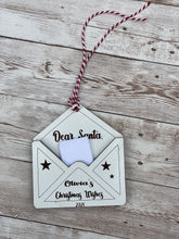 Load image into Gallery viewer, Christmas Wishes Envelope Ornament
