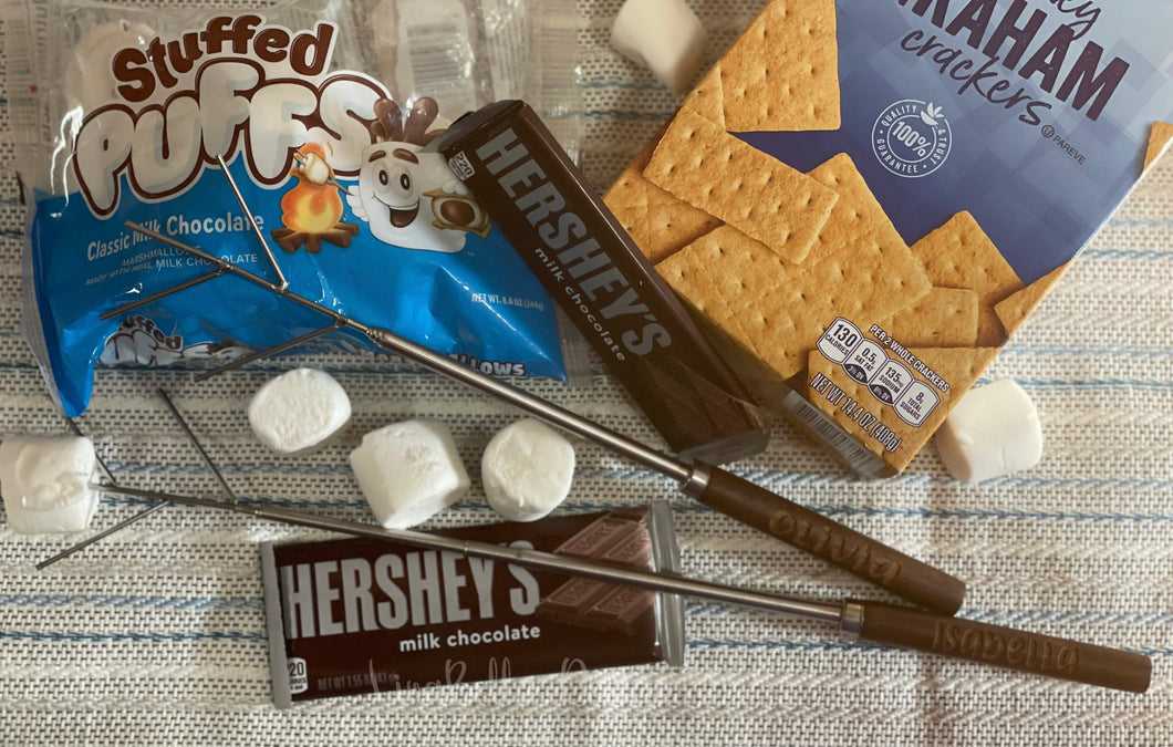 Personalized S’mores Telescoping Sticks