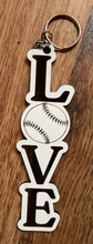 Load image into Gallery viewer, LOVE Sports Keychain

