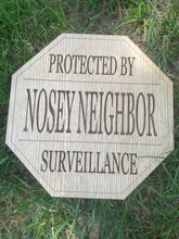 Load image into Gallery viewer, 8” Yard Surveillance Signs
