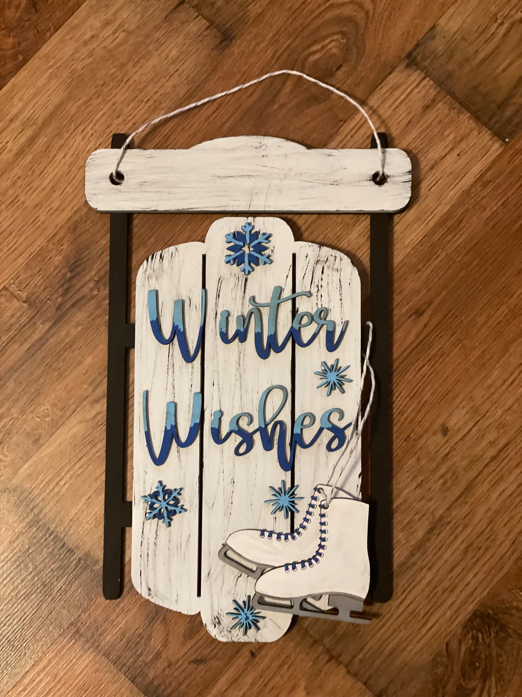 Winter Wishes Sleigh