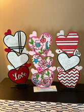 Load image into Gallery viewer, Stacking Valentine Heart Decor

