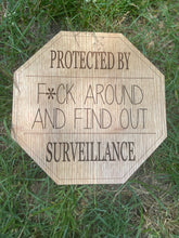 Load image into Gallery viewer, 8” Yard Surveillance Signs
