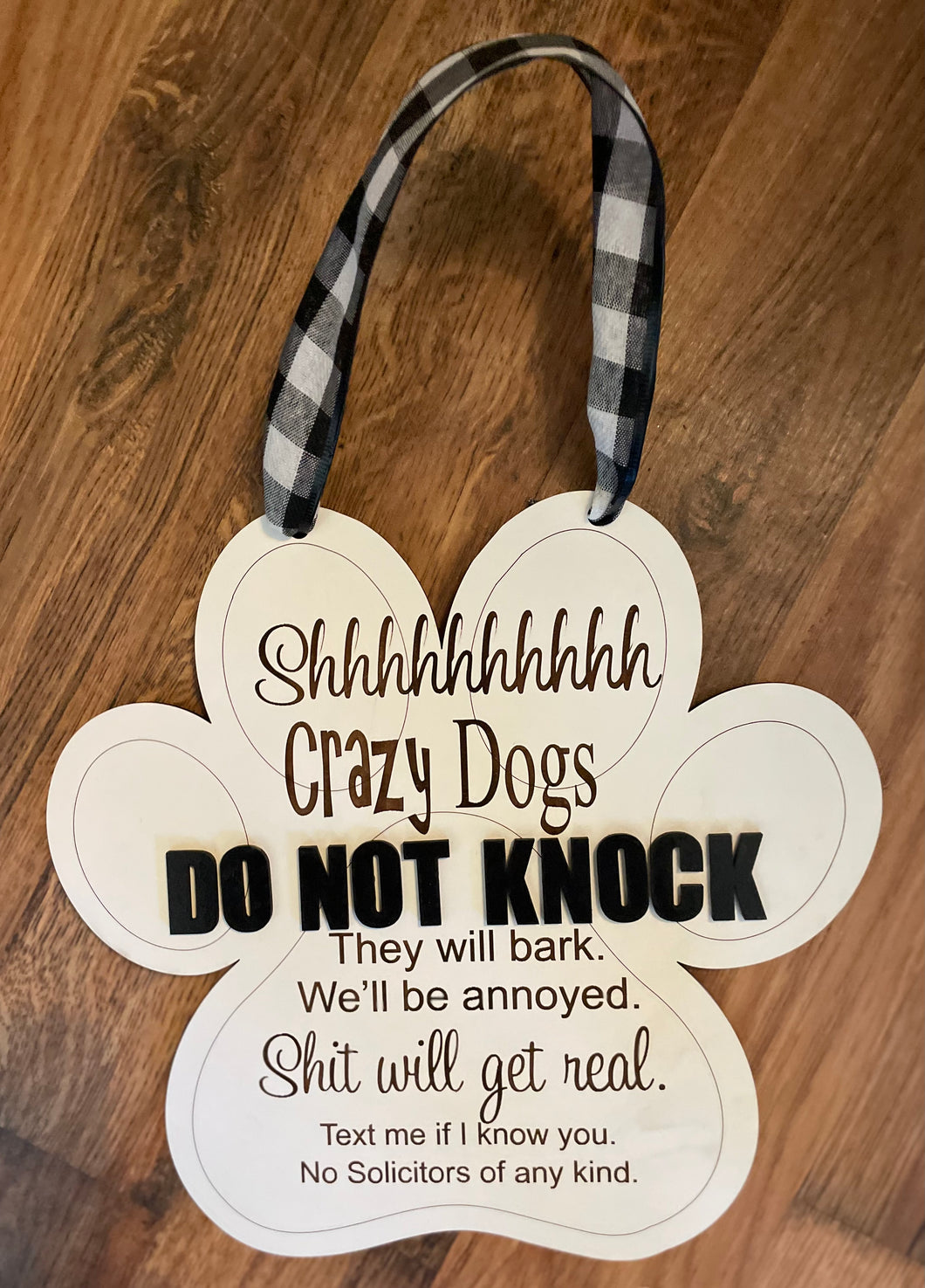 Crazy Dogs sign